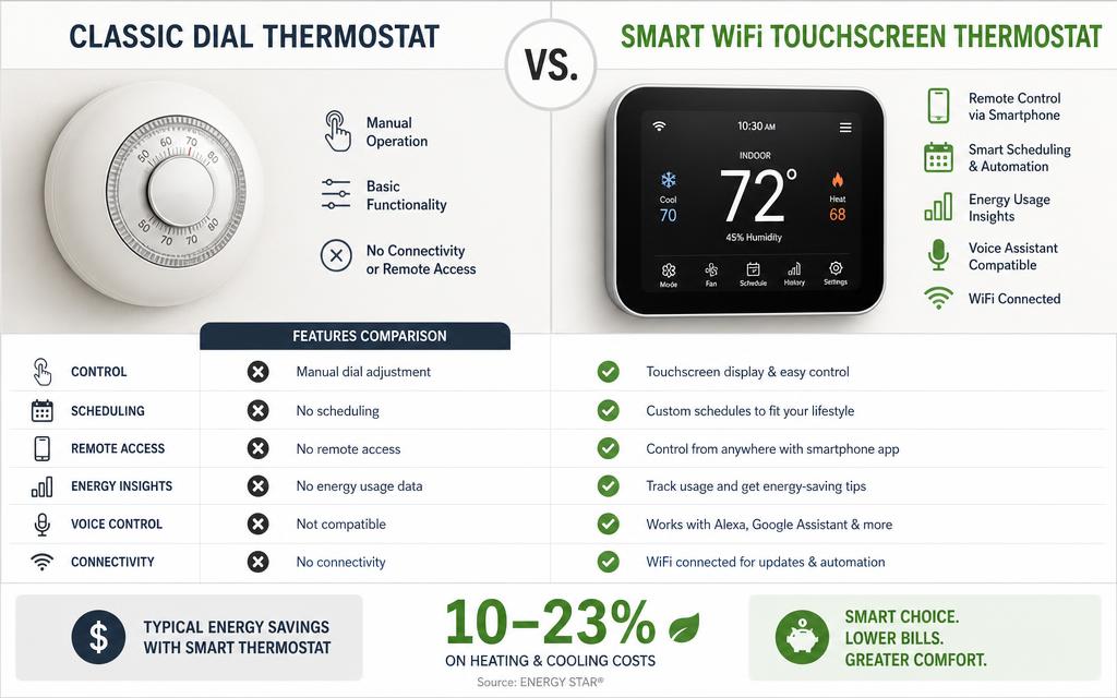 Termostat karşılaştırma